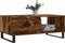 vidaXL - Salontafel - 90x50x36,5 - cm - bewerkt - hout - gerookt - eikenkleurig