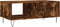 vidaXL - Salontafel - 90x50x36,5 - cm - bewerkt - hout - gerookt - eikenkleurig