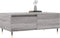 vidaXL - Salontafel - 90x50x36,5 - cm - bewerkt - hout - grijs - sonoma