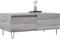 vidaXL - Salontafel - 90x50x36,5 - cm - bewerkt - hout - grijs - sonoma