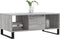 vidaXL - Salontafel - 90x50x36,5 - cm - bewerkt - hout - grijs - sonoma
