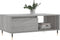 vidaXL - Salontafel - 90x50x36,5 - cm - bewerkt - hout - grijs - sonoma