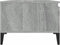 vidaXL - Salontafel - 90x50x36,5 - cm - bewerkt - hout - grijs - sonoma