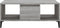 vidaXL - Salontafel - 90x50x36,5 - cm - bewerkt - hout - grijs - sonoma