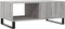 vidaXL - Salontafel - 90x50x36,5 - cm - bewerkt - hout - grijs - sonoma