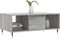 vidaXL - Salontafel - 90x50x36,5 - cm - bewerkt - hout - grijs - sonoma