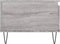 vidaXL - Salontafel - 90x50x36,5 - cm - bewerkt - hout - grijs - sonoma