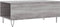 vidaXL - Salontafel - 90x50x36,5 - cm - bewerkt - hout - grijs - sonoma