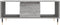 vidaXL - Salontafel - 90x50x36,5 - cm - bewerkt - hout - grijs - sonoma