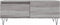 vidaXL - Salontafel - 90x50x36,5 - cm - bewerkt - hout - grijs - sonoma