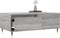 vidaXL - Salontafel - 90x50x36,5 - cm - bewerkt - hout - grijs - sonoma