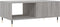 vidaXL - Salontafel - 90x50x36,5 - cm - bewerkt - hout - grijs - sonoma