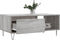 vidaXL - Salontafel - 90x50x36,5 - cm - bewerkt - hout - grijs - sonoma