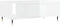 vidaXL - Salontafel - 90x50x36,5 - cm - bewerkt - hout - hoogglans - wit