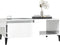 vidaXL - Salontafel - 90x50x36,5 - cm - bewerkt - hout - hoogglans - wit