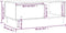 vidaXL - Salontafel - 90x50x36,5 - cm - bewerkt - hout - hoogglans - wit