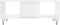 vidaXL - Salontafel - 90x50x36,5 - cm - bewerkt - hout - hoogglans - wit