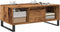 vidaXL - Salontafel - 90x50x36,5 - cm - bewerkt - hout - oud - houtkleurig