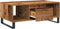 vidaXL - Salontafel - 90x50x36,5 - cm - bewerkt - hout - oud - houtkleurig