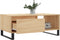 vidaXL - Salontafel - 90x50x36,5 - cm - bewerkt - hout - sonoma - eikenkleurig