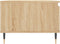 vidaXL - Salontafel - 90x50x36,5 - cm - bewerkt - hout - sonoma - eikenkleurig