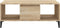 vidaXL - Salontafel - 90x50x36,5 - cm - bewerkt - hout - sonoma - eikenkleurig