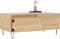 vidaXL - Salontafel - 90x50x36,5 - cm - bewerkt - hout - sonoma - eikenkleurig
