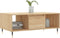 vidaXL - Salontafel - 90x50x36,5 - cm - bewerkt - hout - sonoma - eikenkleurig
