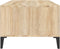 vidaXL - Salontafel - 90x50x36,5 - cm - bewerkt - hout - sonoma - eikenkleurig