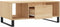 vidaXL - Salontafel - 90x50x36,5 - cm - bewerkt - hout - sonoma - eikenkleurig