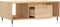 vidaXL - Salontafel - 90x50x36,5 - cm - bewerkt - hout - sonoma - eikenkleurig