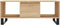 vidaXL - Salontafel - 90x50x36,5 - cm - bewerkt - hout - sonoma - eikenkleurig