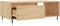vidaXL - Salontafel - 90x50x36,5 - cm - bewerkt - hout - sonoma - eikenkleurig