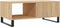 vidaXL - Salontafel - 90x50x36,5 - cm - bewerkt - hout - sonoma - eikenkleurig