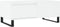 vidaXL - Salontafel - 90x50x36,5 - cm - bewerkt - hout - wit