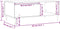 vidaXL - Salontafel - 90x50x36,5 - cm - bewerkt - hout - wit