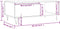 vidaXL - Salontafel - 90x50x36,5 - cm - bewerkt - hout - wit