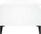 vidaXL - Salontafel - 90x50x36,5 - cm - bewerkt - hout - wit