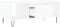 vidaXL - Salontafel - 90x50x36,5 - cm - bewerkt - hout - wit