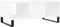 vidaXL - Salontafel - 90x50x36,5 - cm - bewerkt - hout - wit