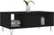 vidaXL - Salontafel - 90x50x36,5 - cm - bewerkt - hout - zwart