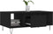 vidaXL - Salontafel - 90x50x36,5 - cm - bewerkt - hout - zwart