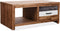 vidaXL - Salontafel - 90x50x37,5 - cm - massief - acaciahout