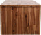 vidaXL - Salontafel - 90x50x37,5 - cm - massief - acaciahout