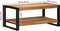 vidaXL - Salontafel - 90x50x38 - cm - massief - acaciahout