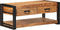 vidaXL - Salontafel - 90x50x38 - cm - massief - acaciahout