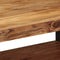 vidaXL - Salontafel - 90x50x38 - cm - massief - acaciahout