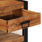 vidaXL - Salontafel - 90x50x38 - cm - massief - acaciahout