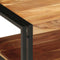 vidaXL - Salontafel - 90x50x38 - cm - massief - acaciahout