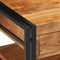 vidaXL - Salontafel - 90x50x38 - cm - massief - acaciahout